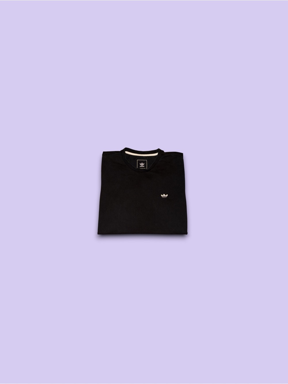 adidas Originals Embroidered Trefoil Shmoo Logo Tee Men’s Medium Black